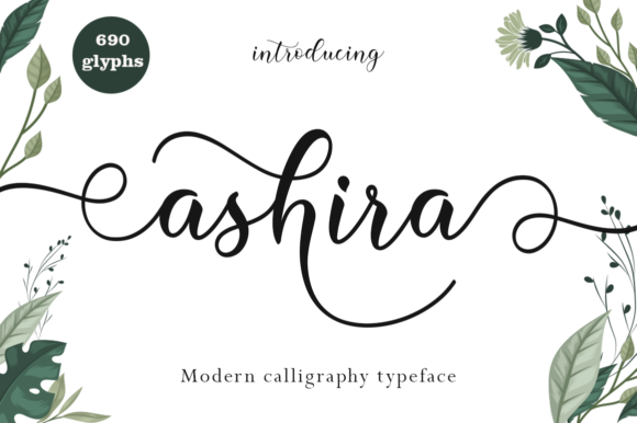 Ashira Font - Featured Image