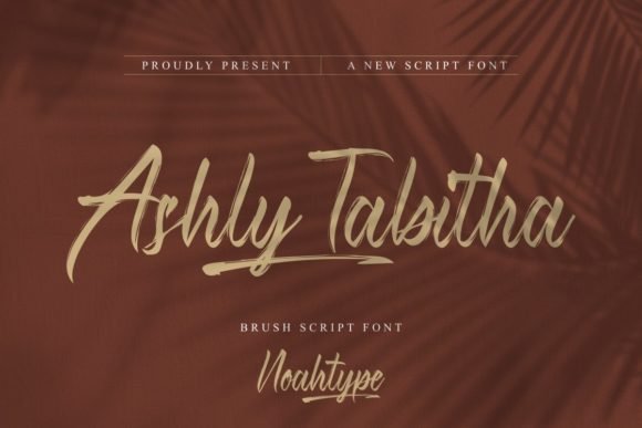 Ashly Tabitha Font - Featured Image