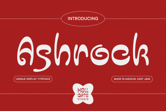 Ashrock Font - Featured Image