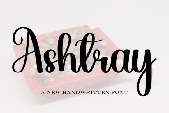 Ashtray Font - Featured Image