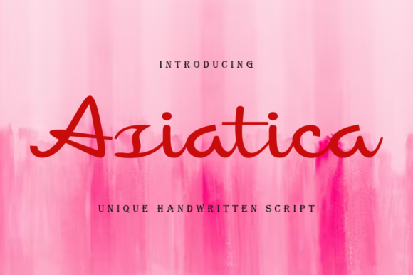 Asiatica Font - Featured Image