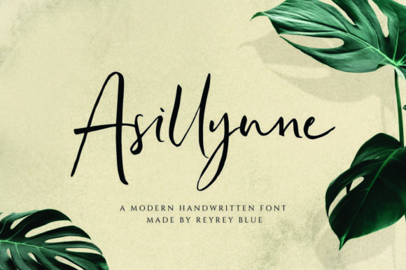 Asillynne Font - Featured Image
