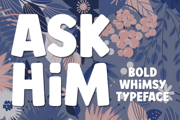 Ask Him Font - Featured Image