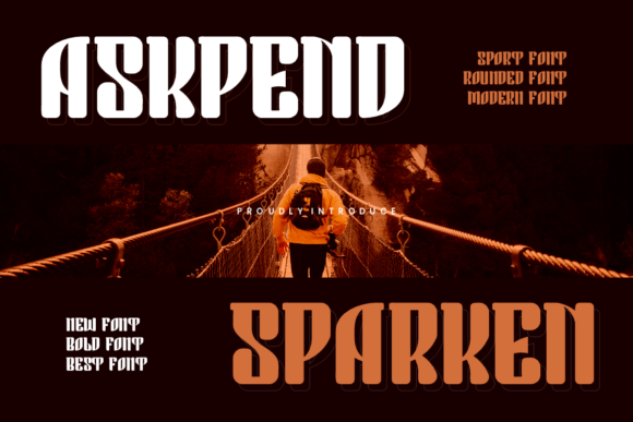 Askpend Sparken Font - Featured Image