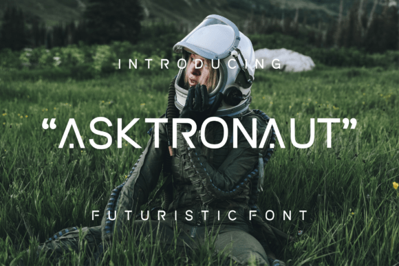 Asktronaut Font - Featured Image