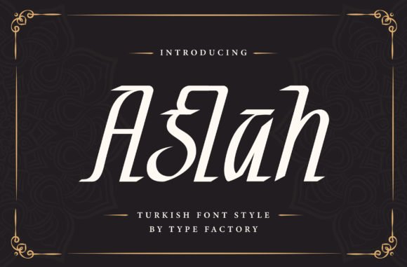 Aslah Font - Featured Image
