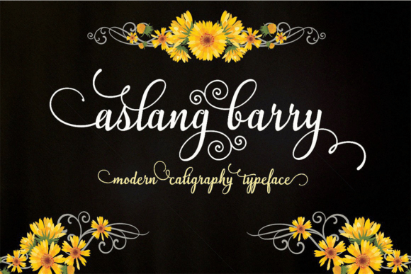Aslang Barry Font - Featured Image