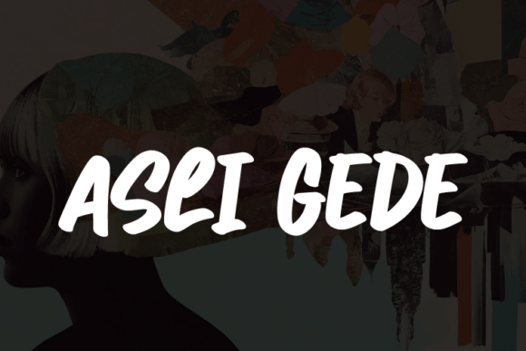 Asli Gede Font - Featured Image
