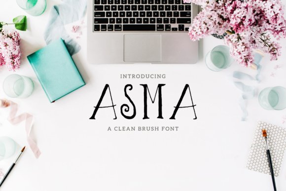 Asma Family Font - Featured Image