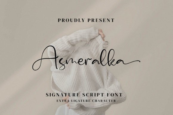 Asmeralka Font - Featured Image