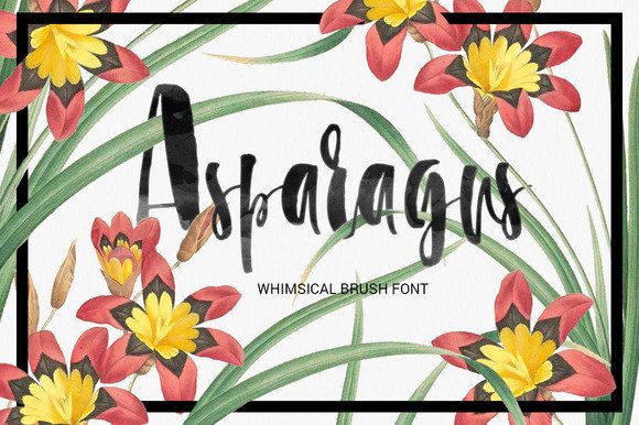 Asparagus Font - Featured Image
