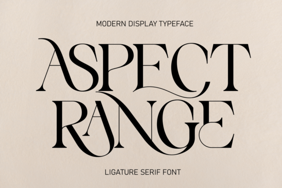 Aspect Range Font - Featured Image