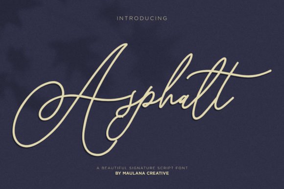 Asphalt Font - Featured Image