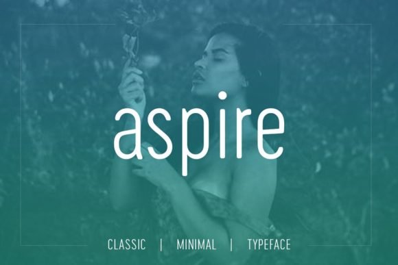 Aspire Font - Featured Image