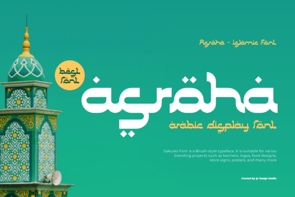 Asroha Font - Featured Image