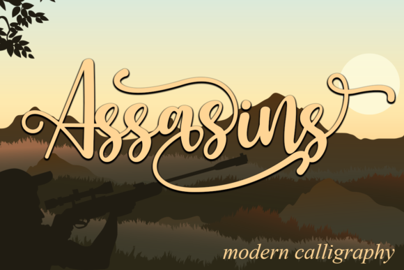 Assasins Font - Featured Image