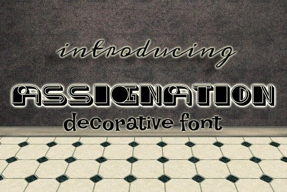 Assignation Font - Featured Image
