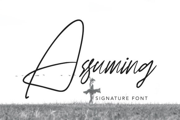 Assuming Font - Featured Image