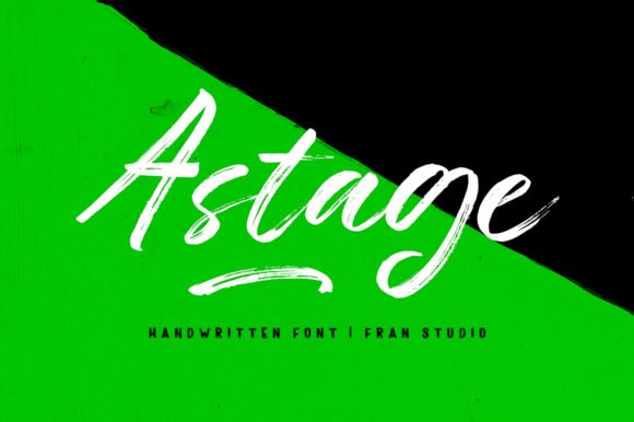 Astage Font - Featured Image