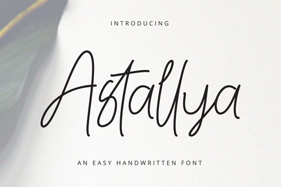 Astallya Font - Featured Image