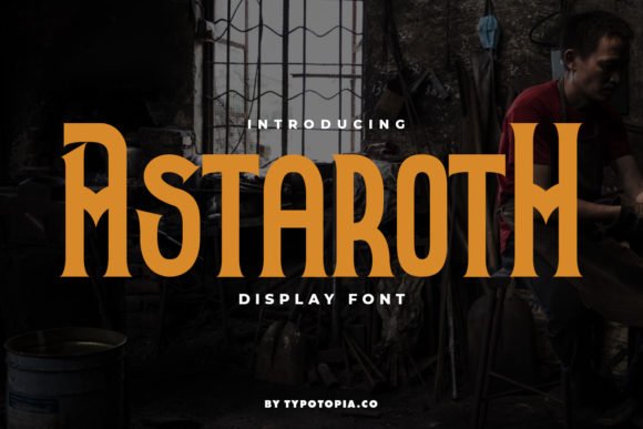 Astaroth Font - Featured Image
