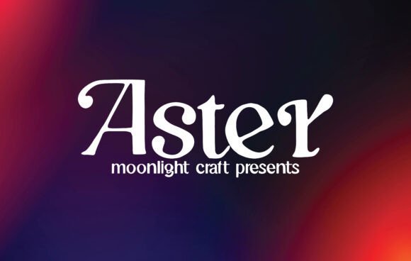 Aster Font - Featured Image