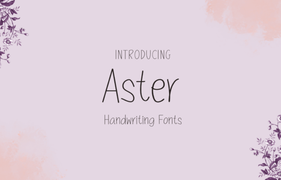 Aster Font - Featured Image