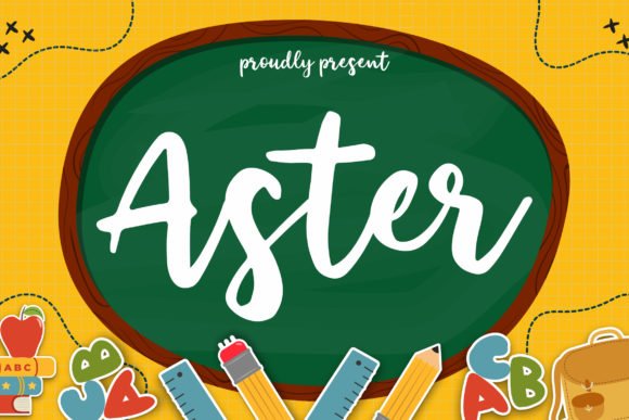 Aster Font - Featured Image