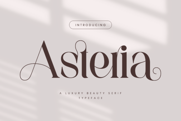 Asteria Font - Featured Image