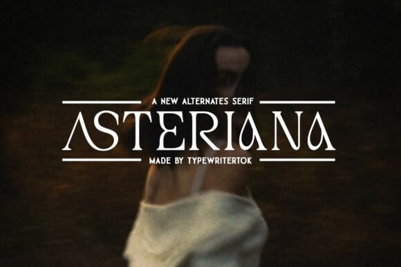 Asteriana Font - Featured Image