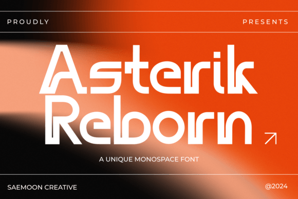 Asterik Reborn Font - Featured Image