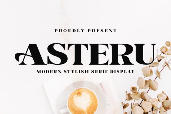 Asteru Font - Featured Image