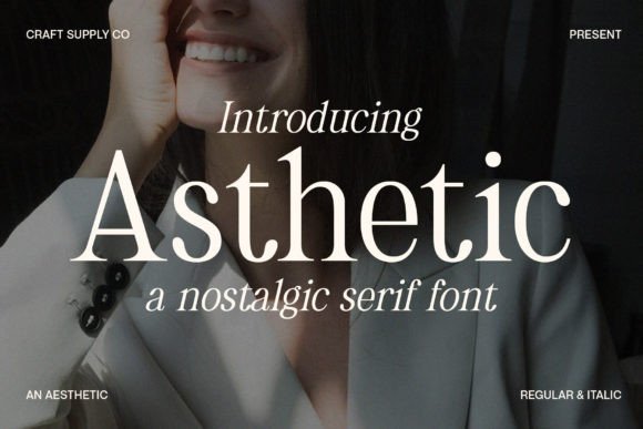 Asthetic Font - Featured Image