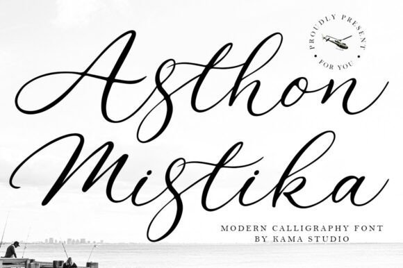 Asthon Mistika Font - Featured Image