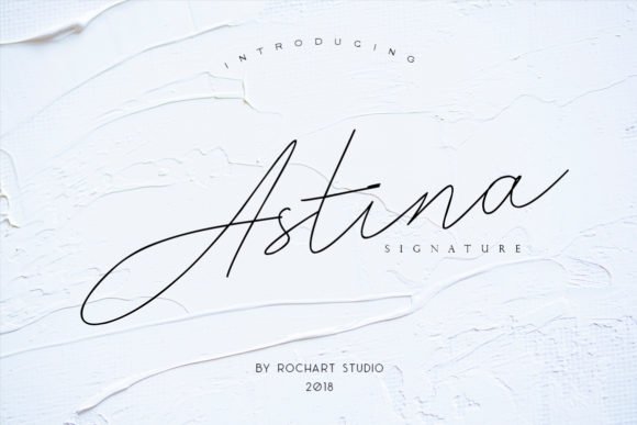 Astina Font - Featured Image