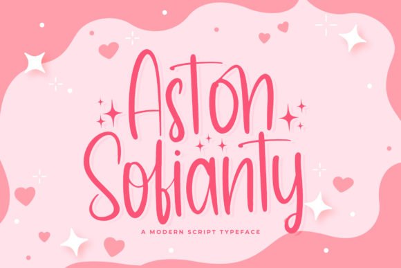 Aston Sofianty Font - Featured Image