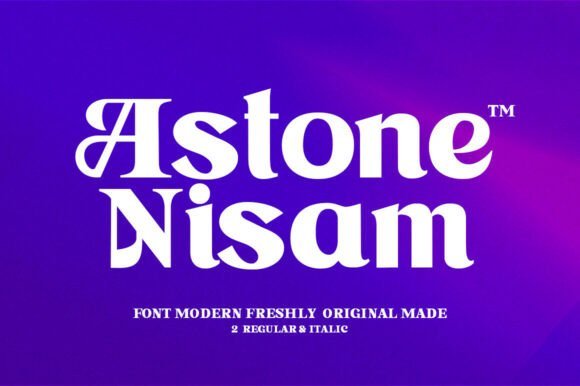 Astone Nisam Font - Featured Image