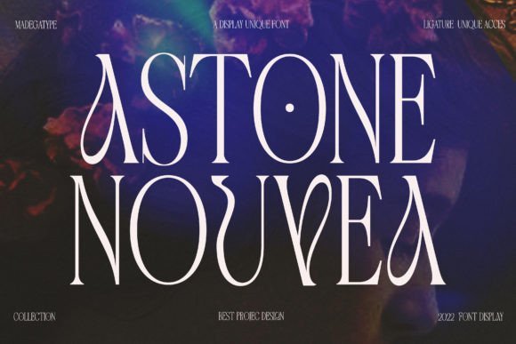 Astone Nouvea Font - Featured Image