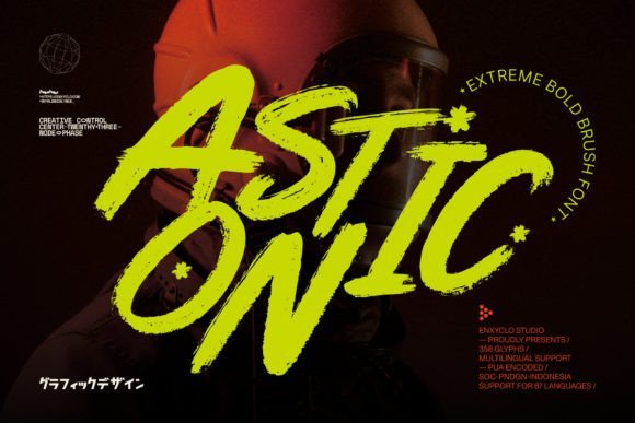 Astonic Font - Featured Image