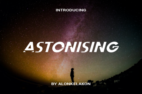 Astonising Font - Featured Image
