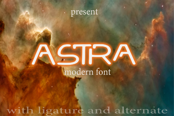 Astra Modern Font - Featured Image