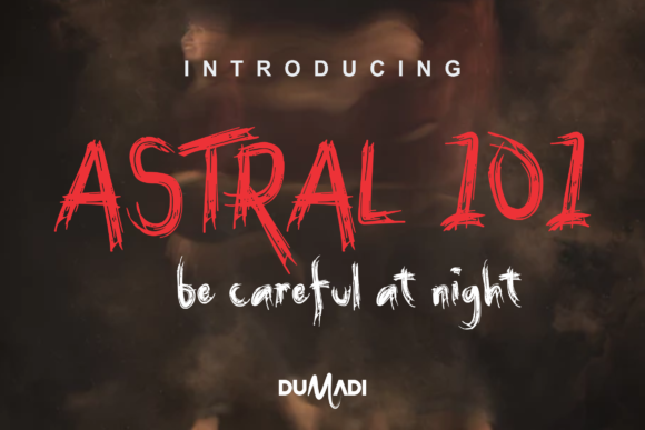 Astral 101 Font - Featured Image