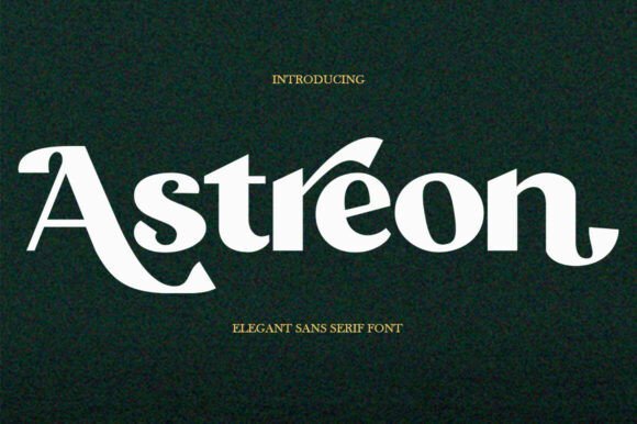Astreon Font - Featured Image