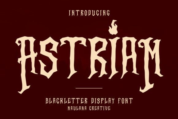 Astriam Font - Featured Image