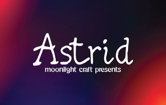 Astrid Font - Featured Image