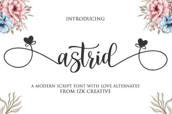 Astrid Font - Featured Image