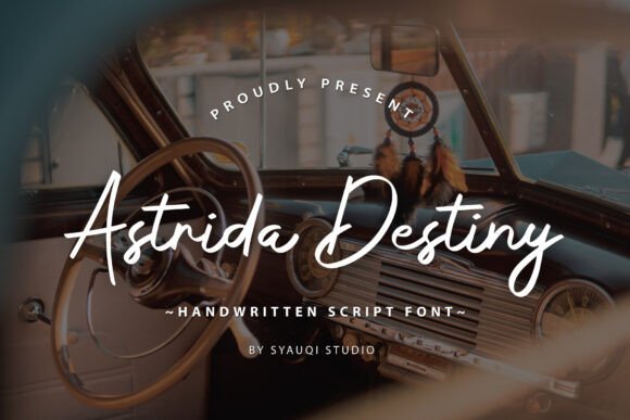 Astrida Destiny Font - Featured Image