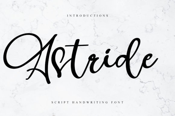 Astride Font - Featured Image