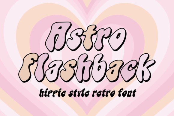 Astro Flashback Font - Featured Image
