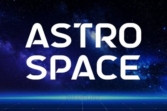 Astro Space Font - Featured Image